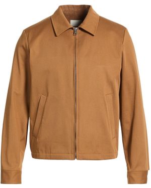 Sandro Camel Jacket Cotton - Brown