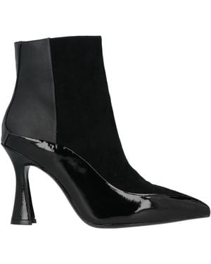Luciano Barachini Ankle Boots - Black