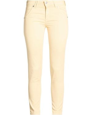 Roy Rogers Pants Cotton, Lyocell, Elastane - Natural