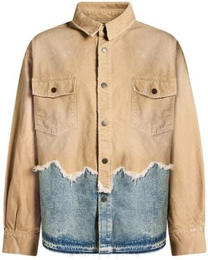 Guess Jacket Cotton, Hemp - Blue
