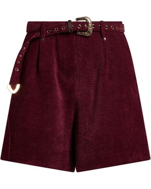No Secrets Shorts & Bermuda Shorts - Red