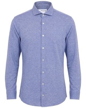 SELECTED Shirt Cotton, Recycled Cotton - Blue