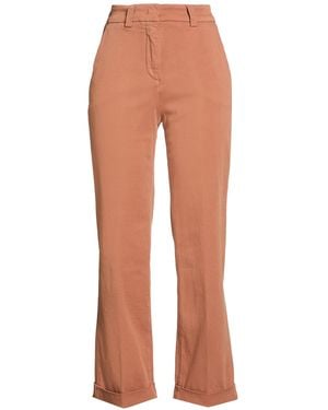 Peuterey Trousers Cotton, Elastomultiester, Elastane - Brown