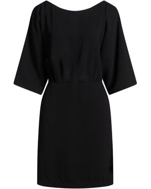Carla G Mini Dress Polyester - Black