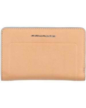 Piquadro Sand Wallet Cow Leather, Eva (Ethylene - Natural