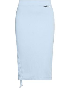Gaelle Paris Midi Skirt - Blue