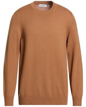 Gran Sasso Camel Sweater Virgin Wool - Brown