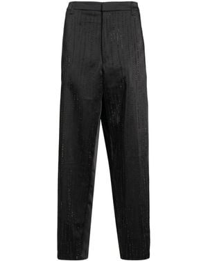 Dondup Trousers Polyester, Elastane - Black