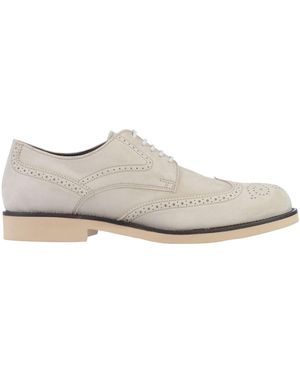 Tod's Wingtip Lace Up Shoes, Brand Size 5.5 Us - White