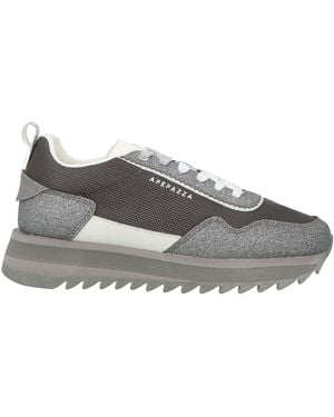 Apepazza Sport Sneakers Textile Fibers, Leather, Synthetisches Material - Gray