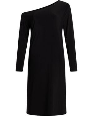 Norma Kamali Mini-Kleid - Schwarz