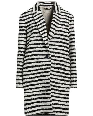 Paltò Lavinia 17 Mar Overcoat & Trench Coat Cotton, Polyester, Acrylic, Nylon - White