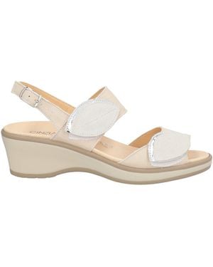 Cinzia Soft Sandals Leather - Natural
