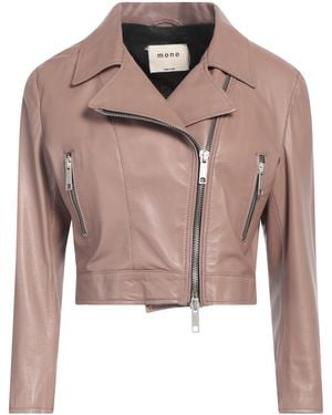 Mono Light Jacket Leather - Brown