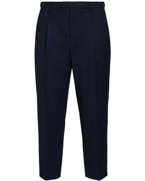 Barena Pants Wool, Elastane - Blue