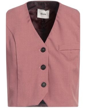 Dixie Tailored Vest Polyester, Viscose, Elastane - Pink