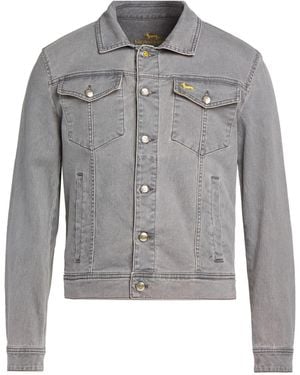 Harmont & Blaine Denim Outerwear - Gray