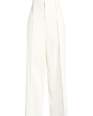 Dixie Ivory Pants Cotton - White