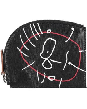 Plan C Coin Purse Textile Fibers - Black