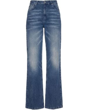 Moschino Pantalon En Jean - Bleu