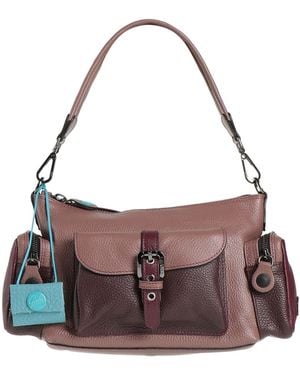 Gabs Antique Rose Handbag Calfskin - Brown