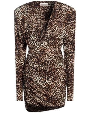 Alexandre Vauthier Mini Dress - Brown