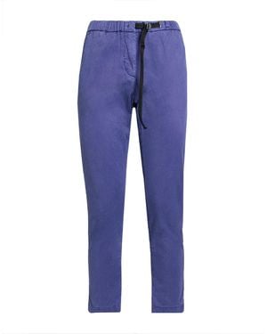 White Sand Pants - Blue