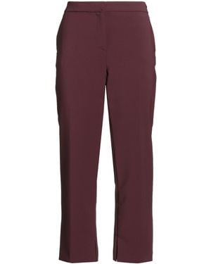 Elisabetta Franchi Trouser - Purple