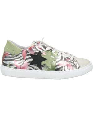 2Star Light Trainers Leather - Grey