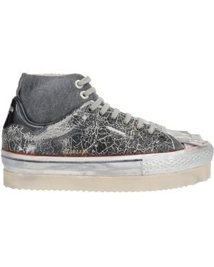 HIDNANDER Sneakers Leather, Textile Fibers - Gray