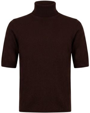 Gran Sasso Rollkragenpullover - Braun