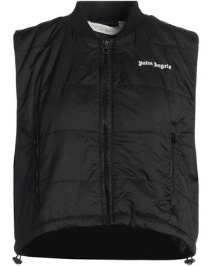 Palm Angels Classic Logo 100 Gr Vest - Black