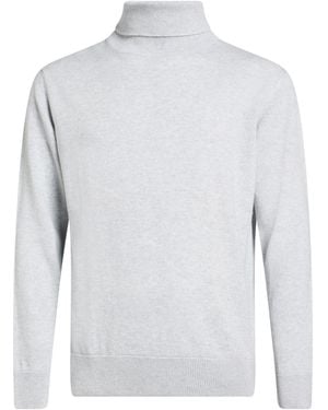 Eleventy Platinum Sky Turtleneck Cashmere - White