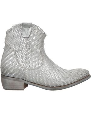 Zoe Ankle Boots Leather - Grey