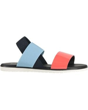 Pollini Sandals Textile Fibers - Blue
