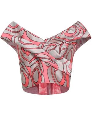 CAMILLA Coral Top Polyester, Polyamide - Pink