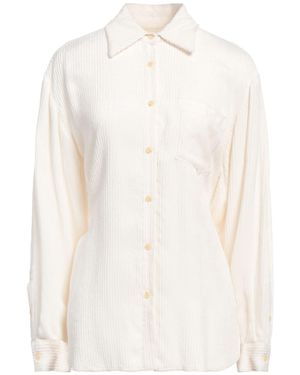 Alysi Crème Jacket Viscose - White