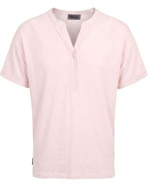 Blauer T-Shirt Cotton, Modal - Pink