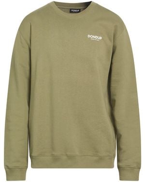 Dondup Military Sweatshirt Cotton, Elastane - Green