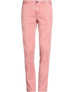 Incotex Slacks By Slowear Trousers Cotton, Elastane - Pink
