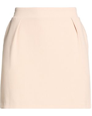 Soallure Mini Skirt Polyester, Elastane - Natural
