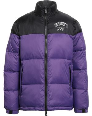 TRIPLOSETTEWEAR Puffer - Purple