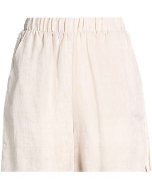 MVP WARDROBE Ivory Shorts & Bermuda Shorts Linen - Natural