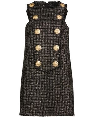 Balmain Mini Dress - Black