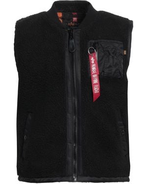 Alpha Industries Shearling & Teddy - Black