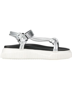 Voile Blanche Sandals Goat Skin - White
