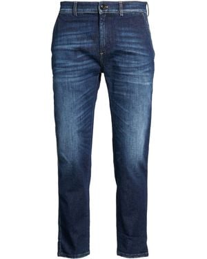 Department 5 Jeans Cotton, Elastomultiester, Rubber - Blue