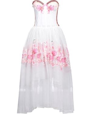 Ermanno Scervino Midi Dress - Pink