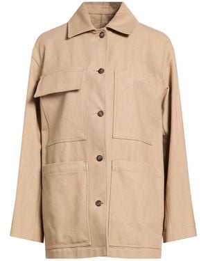 Hevò Camel Jacket Cotton - Natural
