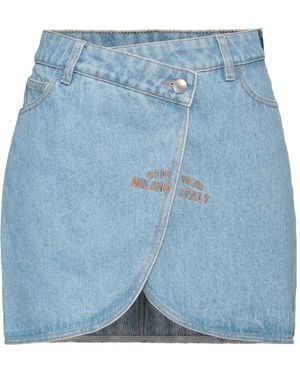 Gcds Gonna Jeans - Blu